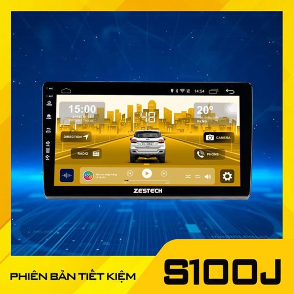 màn hình ô tô; màn hình android ô tô; màn hình android zestech s100j;