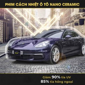 dán phim cách nhiệt ô tô; dán phim cách nhiệt nano ceramics;