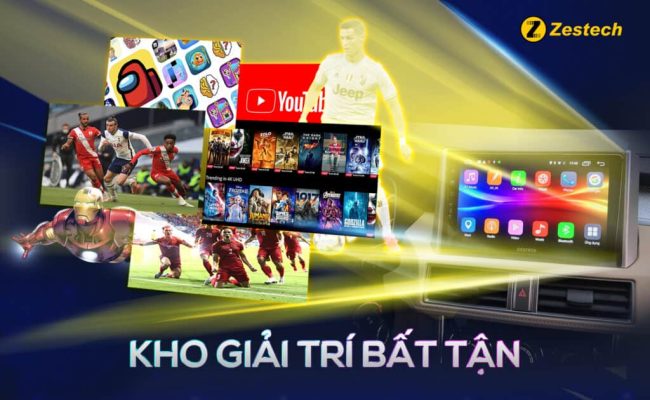 màn hình ô tô zestech z800