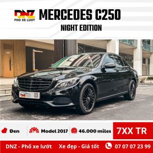 Mercedes Benz C250 Night Edition 2016
