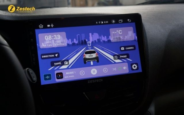 màn hình android ô tô giá rẻ