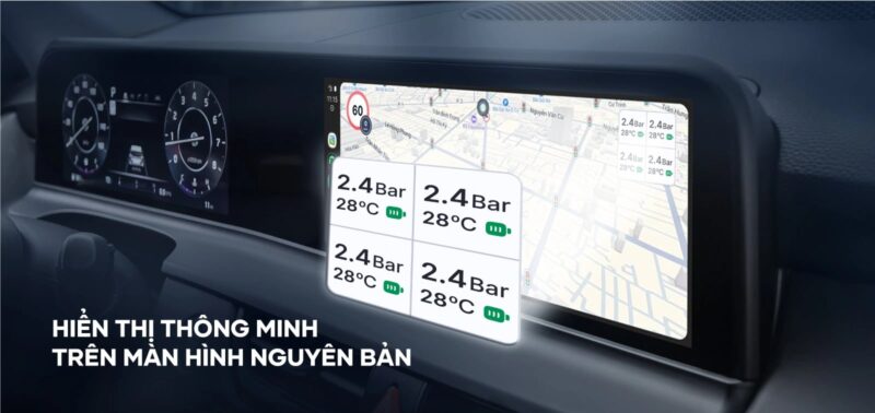 cảm biến áp suất lốp VIETMAP TW50