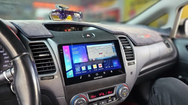 Quy trình lắp đặt màn hình Android ô tô tại Phú Gia Auto