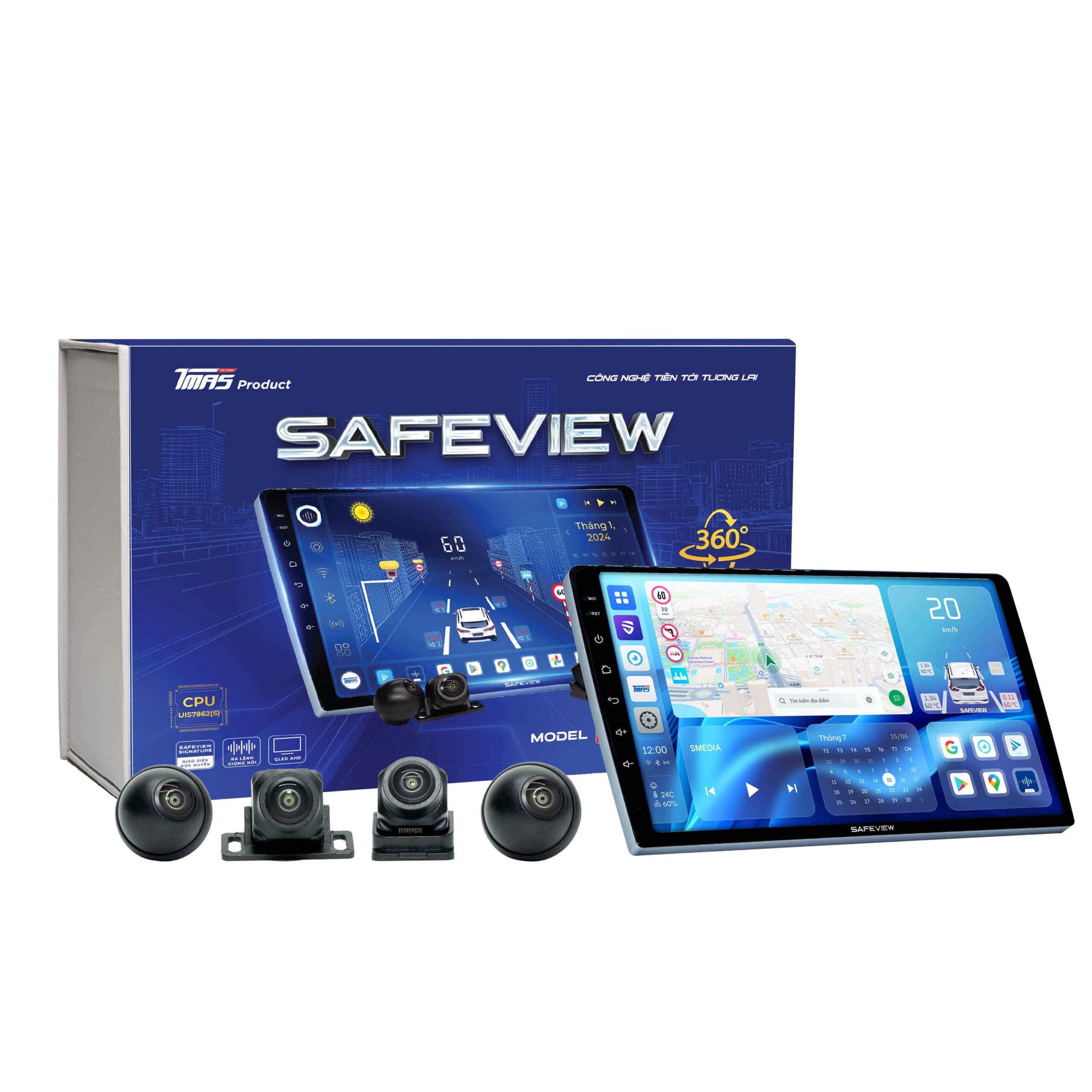 màn hình SAFEVIEW Elegant 360