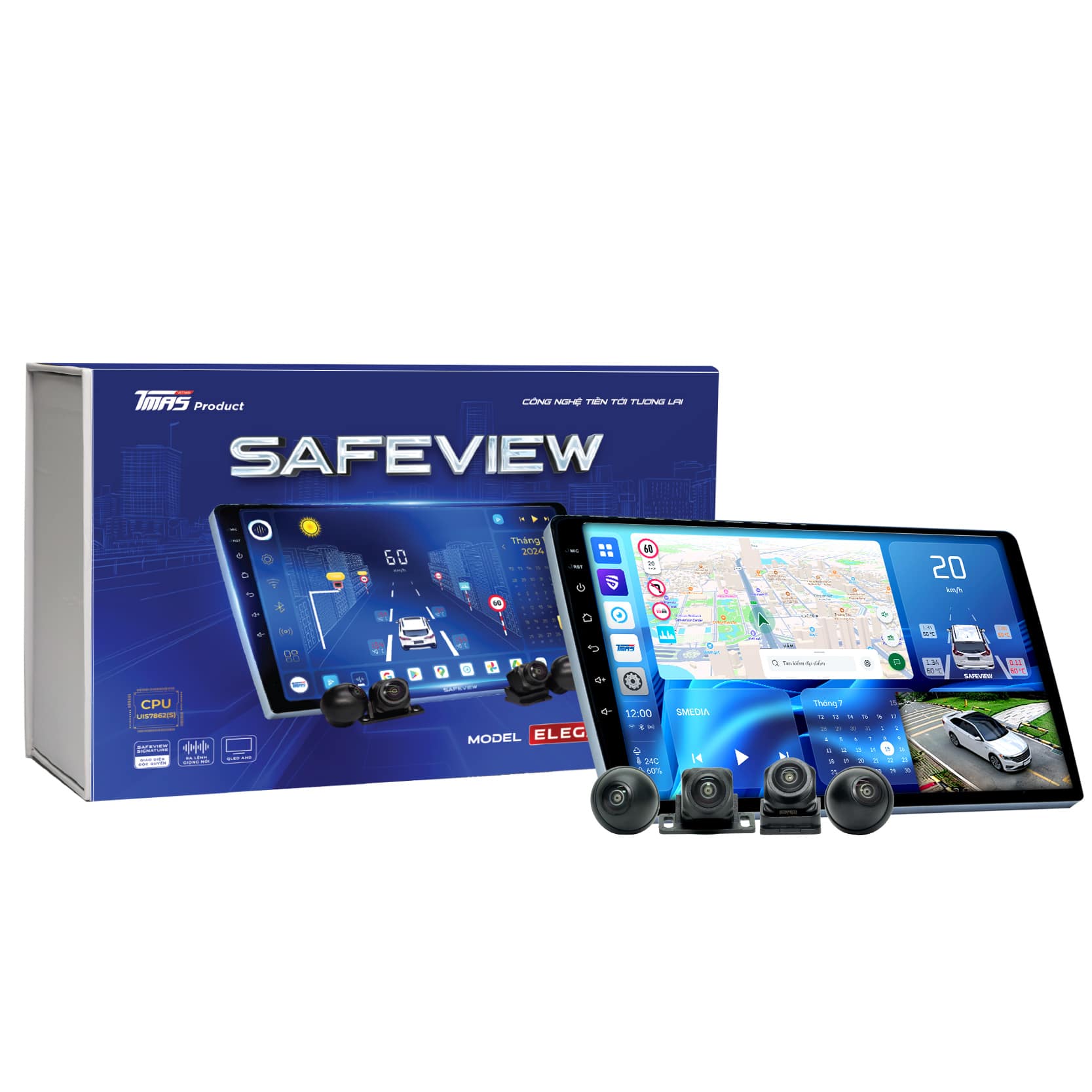 màn hình SAFEVIEW Elegant 360